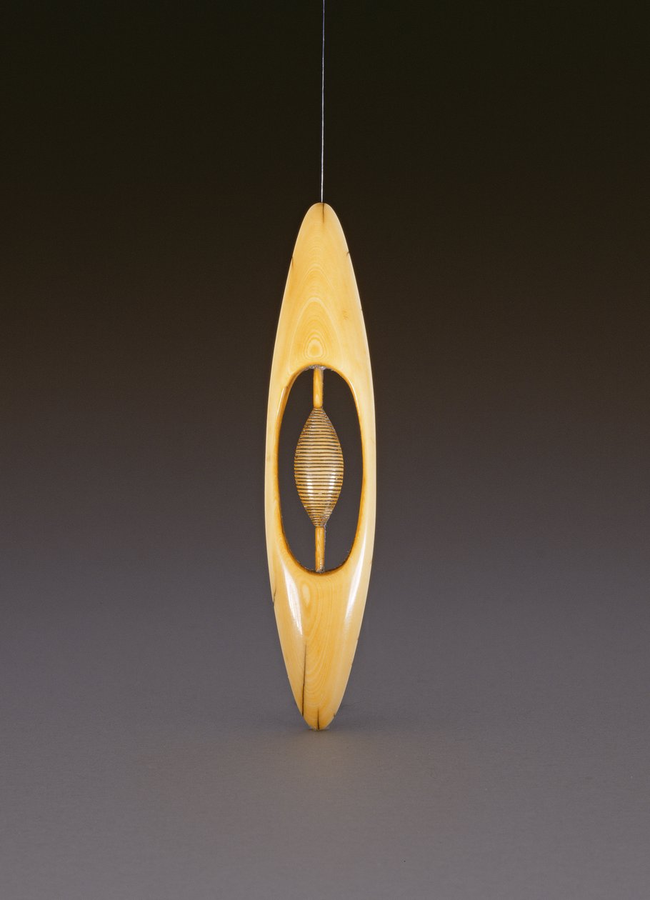 Netsuke que representa una lanzadera de tejido, c.1860 de Ozaki Kokusai