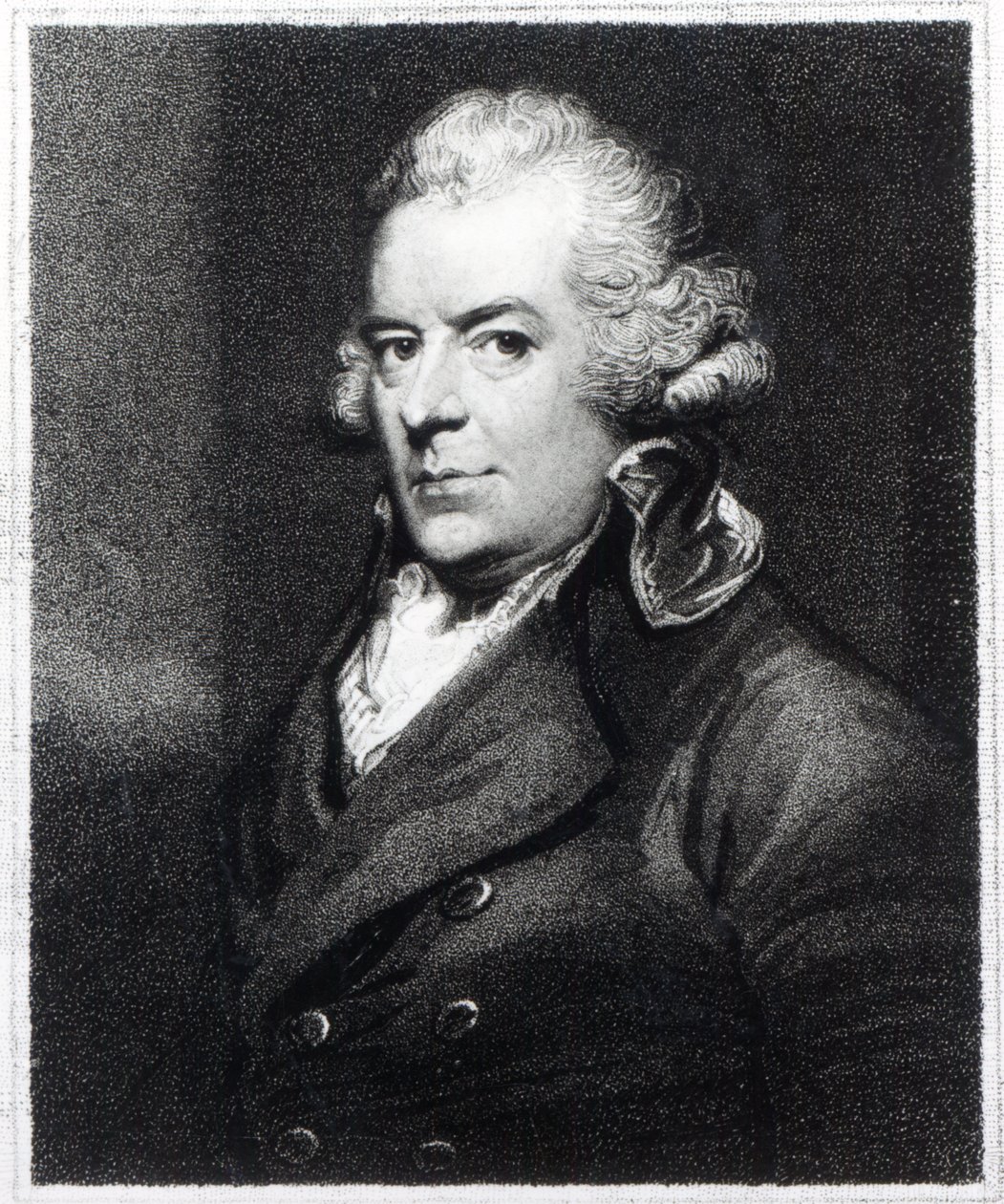 James Wyatt Esq. RA, grabado por Joseph Singleton, c.1795 de Ozias Humphry