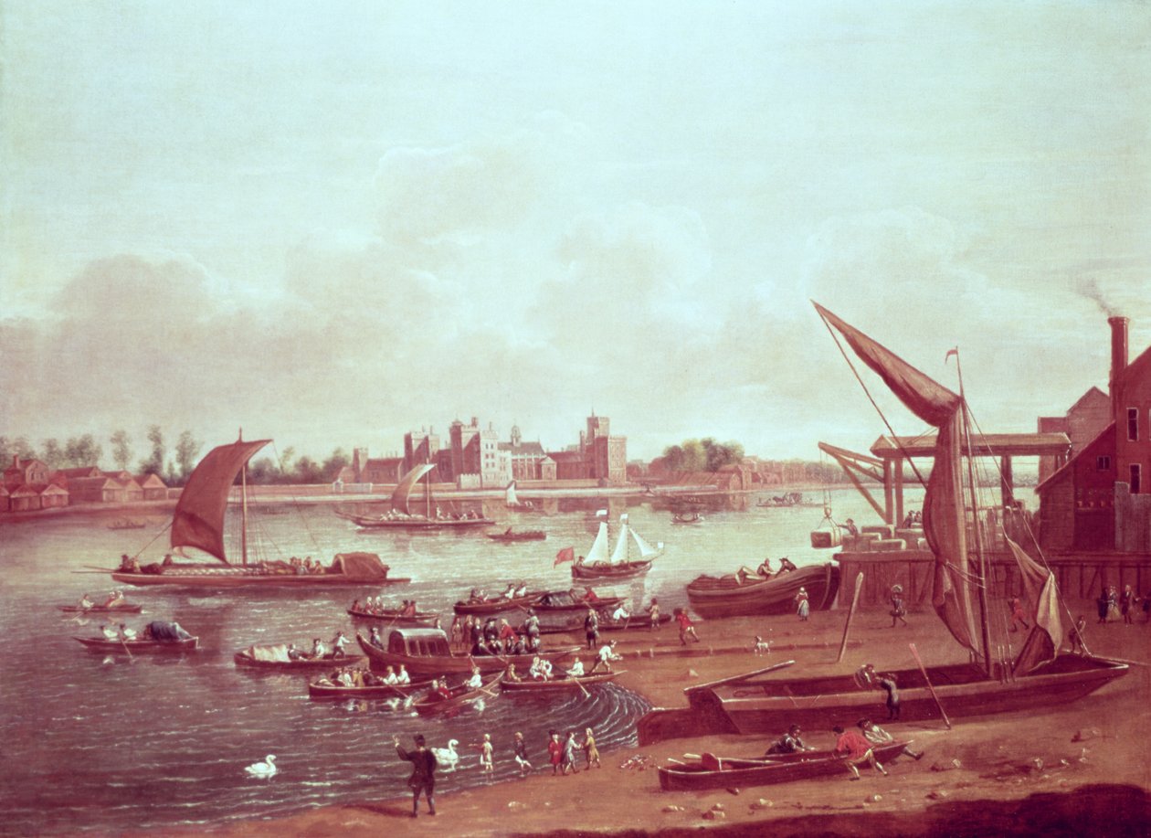 Palacio de Lambeth de P. Danckerts