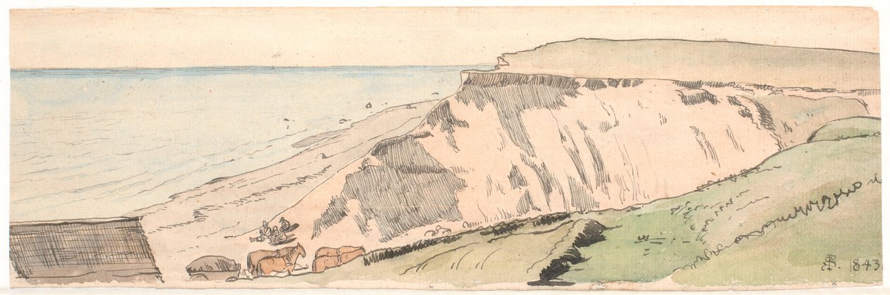La garganta en la fuente de Helena en Tisvilde de P.C. Skovgaard