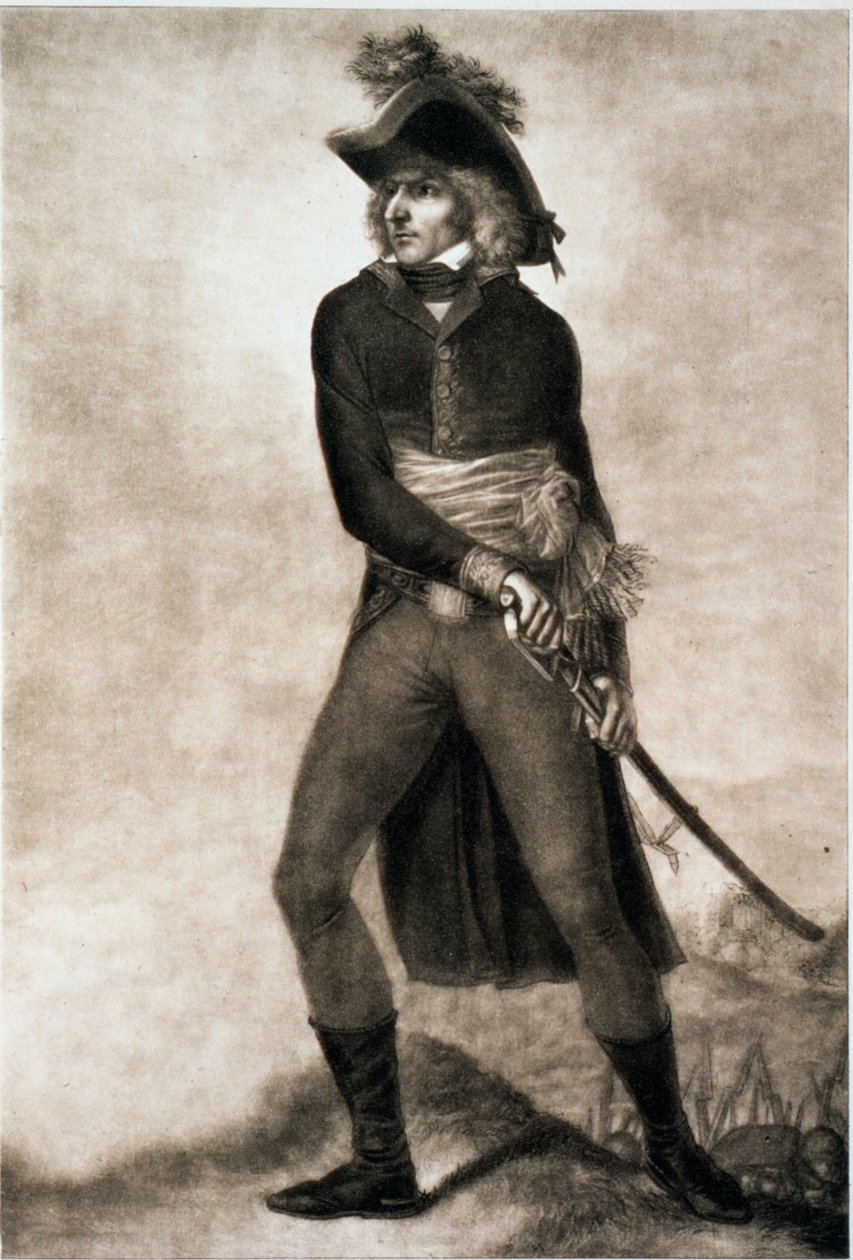 Carl XIV Johan de Suecia, cuando era mariscal de campo de Francia, c1804-c1810 de PM Mix