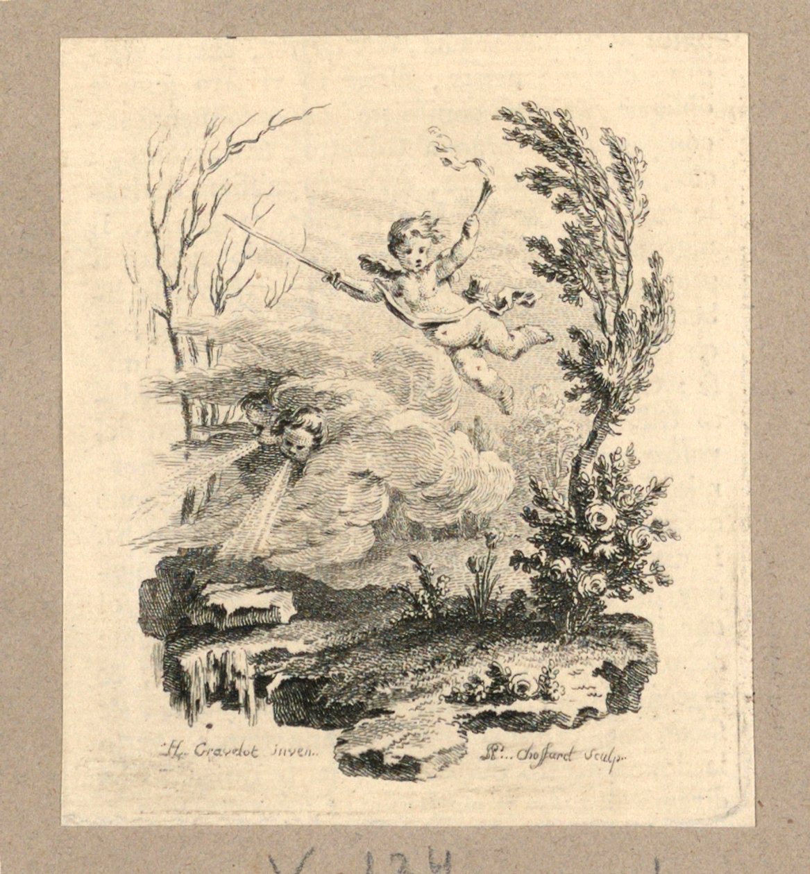 Impresión, invierno y primavera de P.P. Choffard