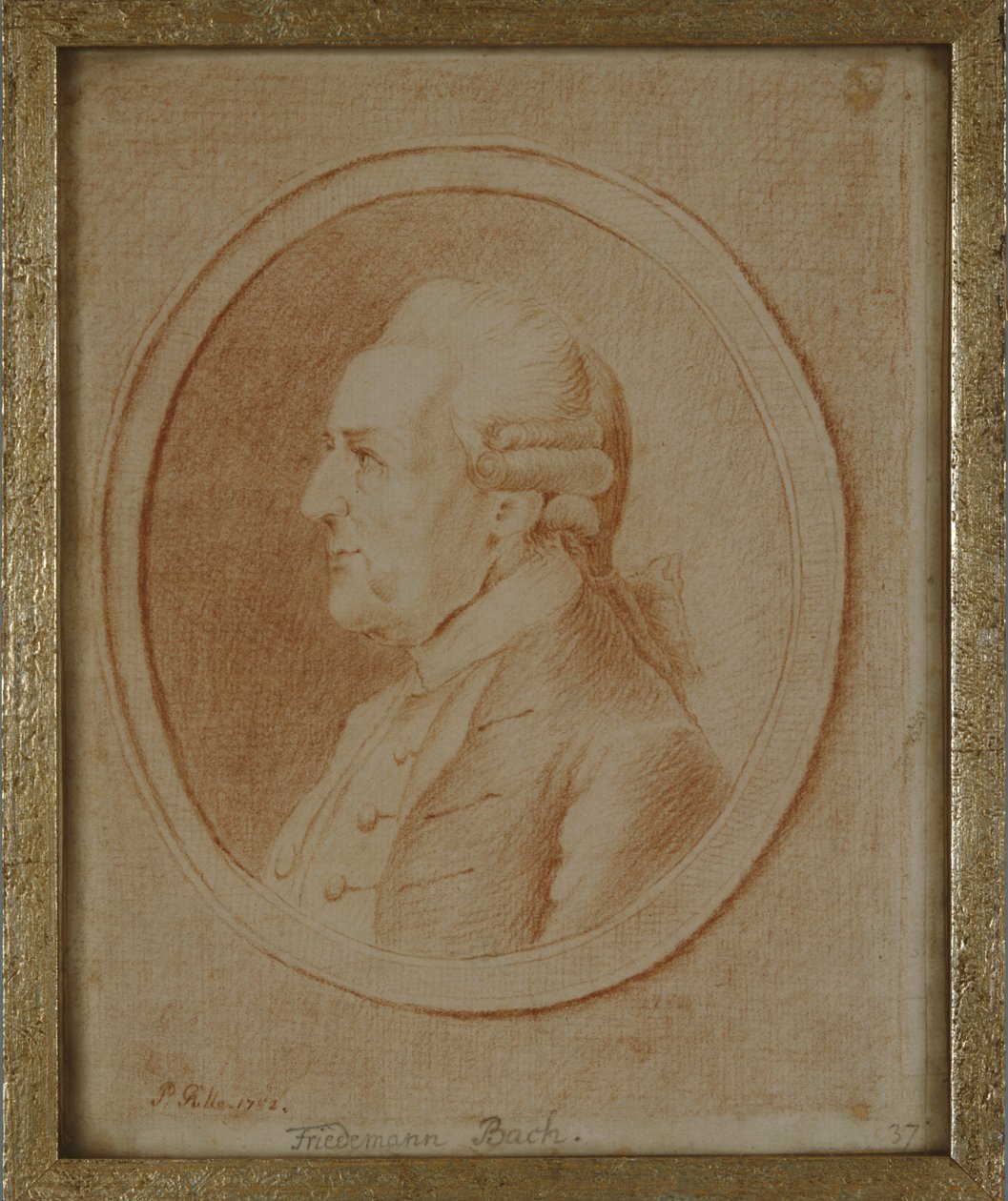 Wilhelm Friedrich Bach, 1782 de P. Guelle or Gulle
