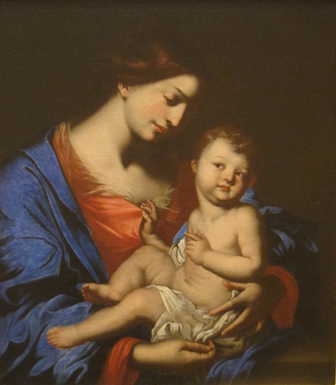 Madonna y el niño de Pacecco De Rosa