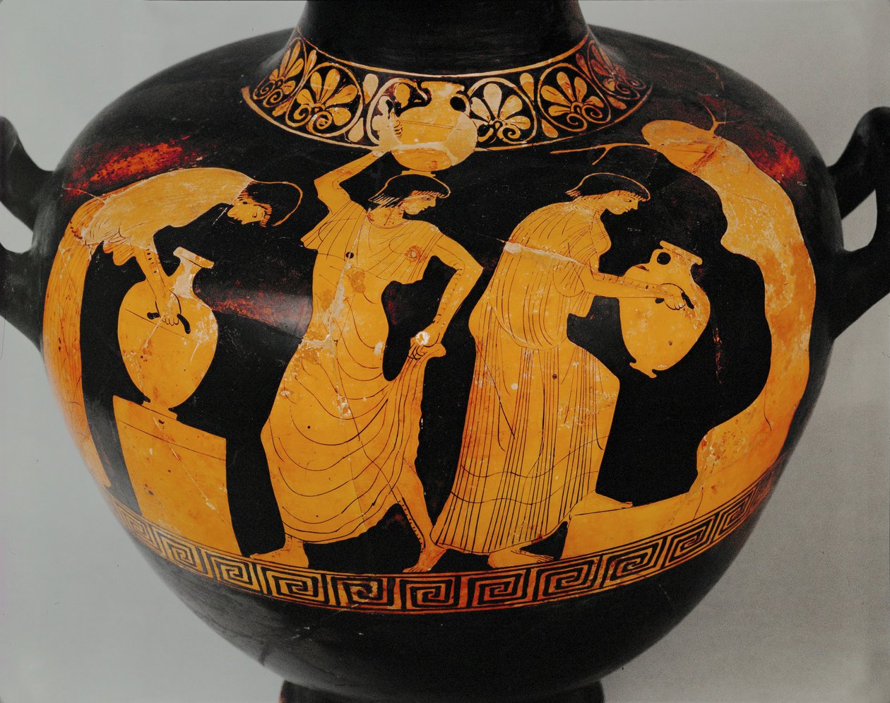Mujeres Thrakian en el pozo ... de Painter Aegisthus