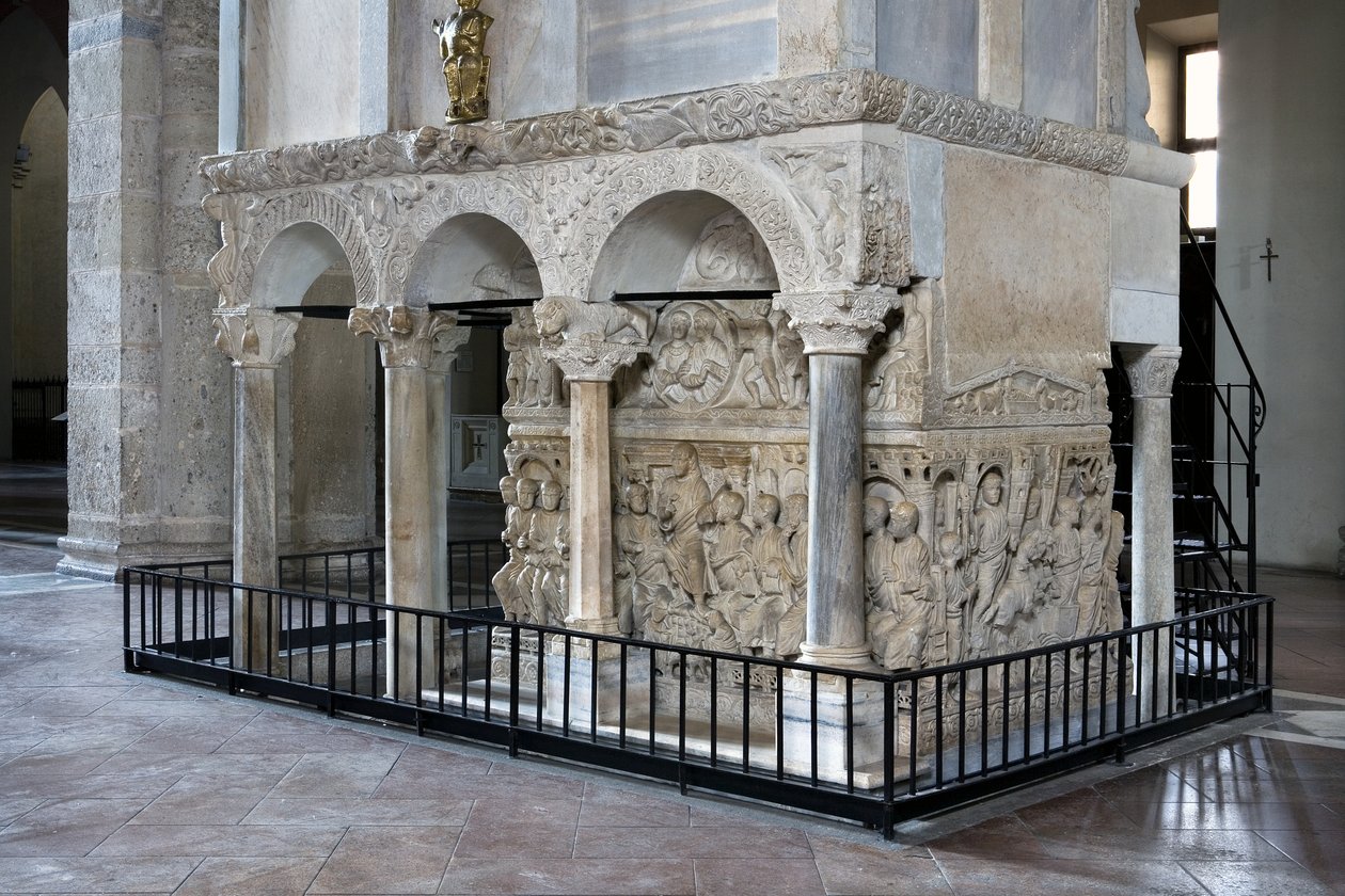 Sarcófago de Estilicón (mármol) de Paleo Christian