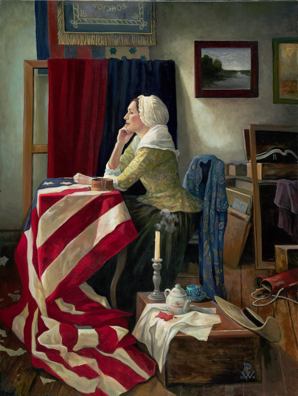 Abanderado, 2000 (pastel) de Pamela Patrick White