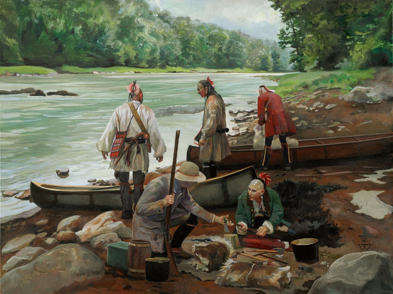 Comercio exterior, 2006 (óleo sobre lienzo) de Pamela Patrick White