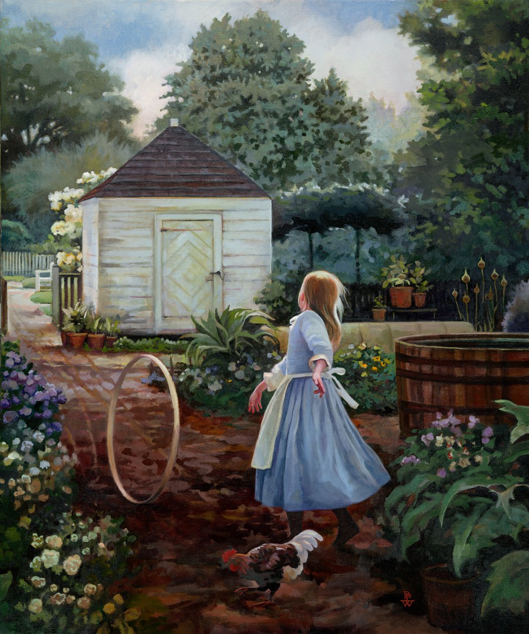Libertad, 2009 (óleo sobre lienzo) de Pamela Patrick White
