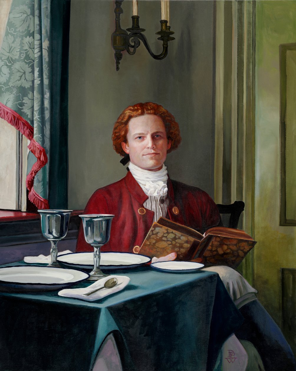 Jefferson, 2005 (óleo sobre lienzo) de Pamela Patrick White