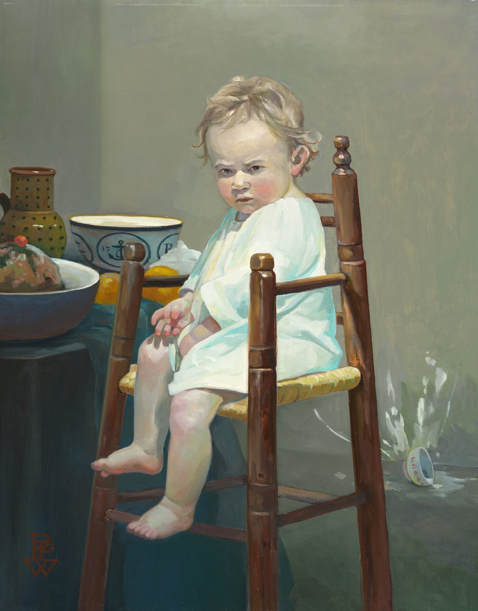 Naughty, 2008 (óleo sobre lienzo) de Pamela Patrick White