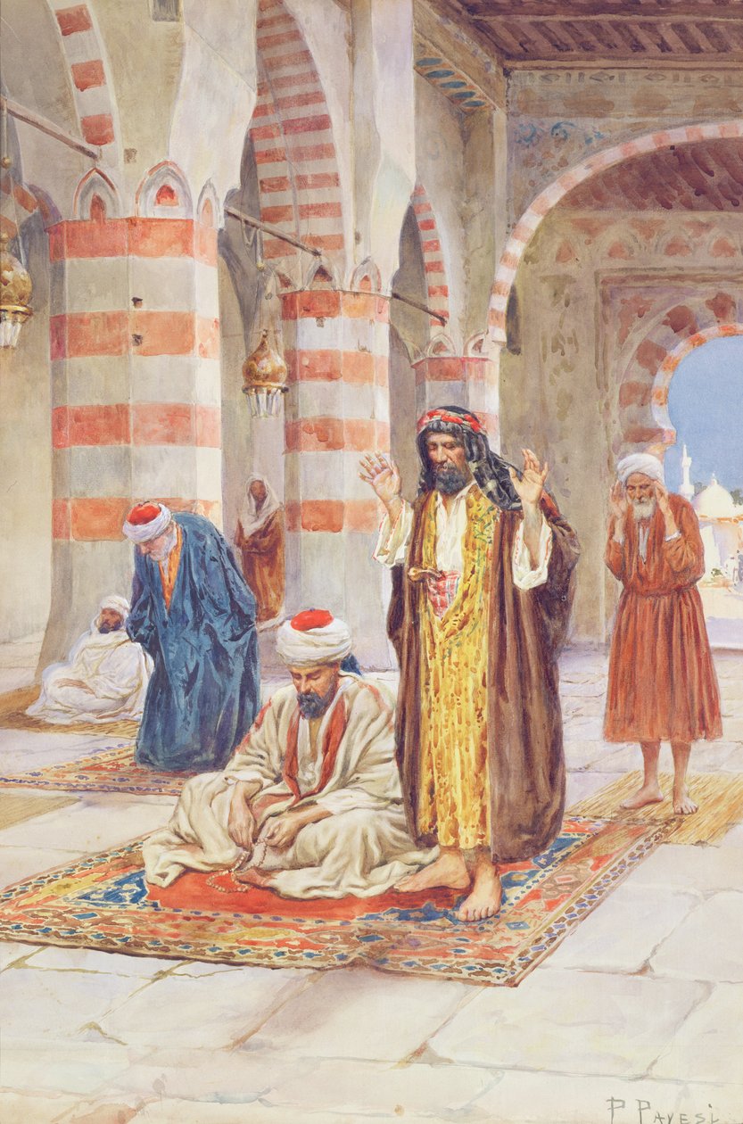 La hora de la oración de Paolino Pavesi