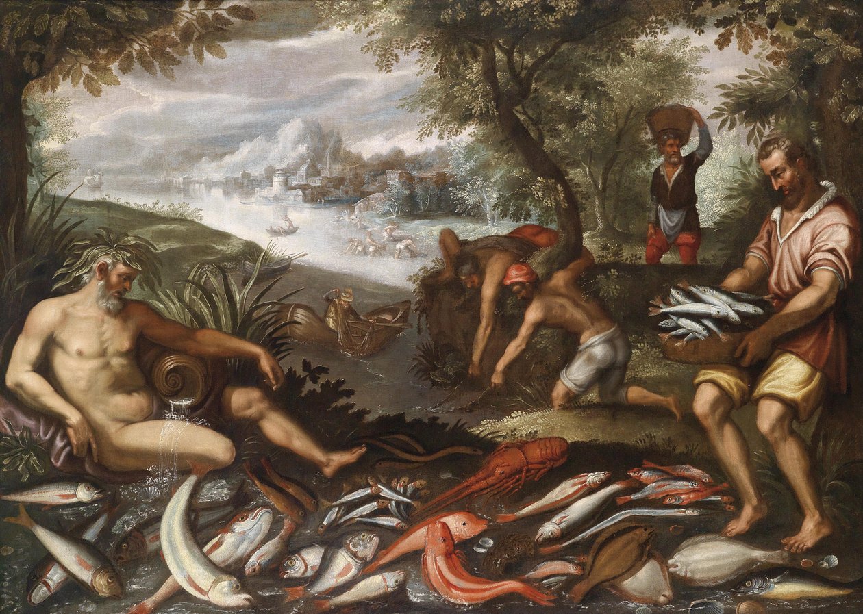 Alegoría del agua de Paolo Fiammingo