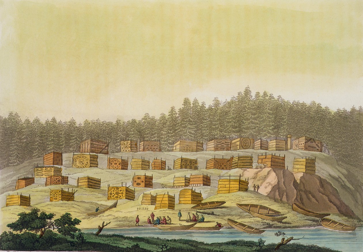 Aldea india, Nueva Georgia, Alaska de Paolo Fumagalli