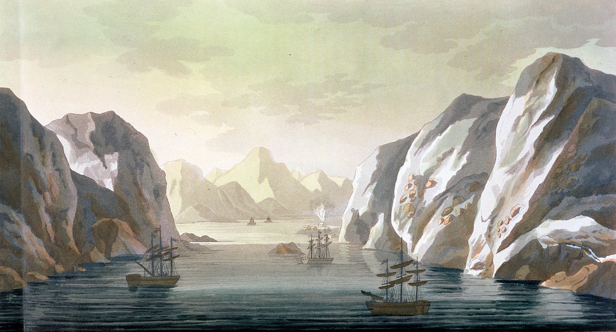 Buscando el Paso del Noroeste - el viaje británico a Spitzbergen, 1818, de 