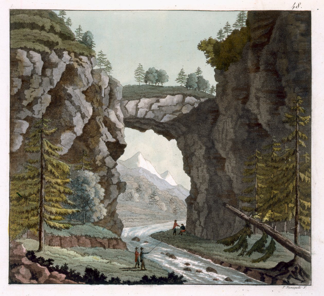 El puente de roca, Virginia, de 