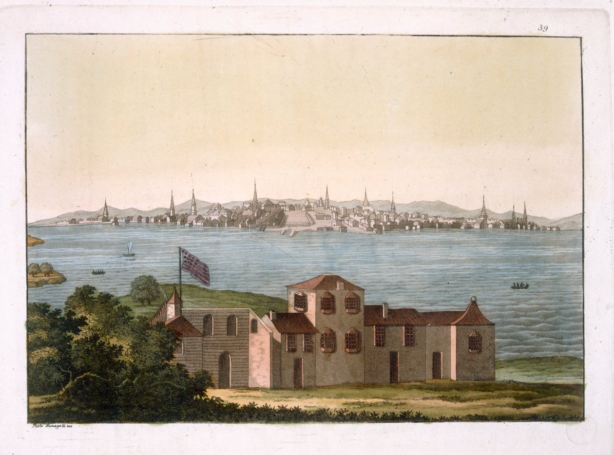 Vista de Boston, de 