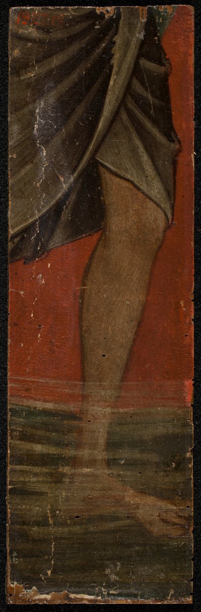 San Jorge (reverso del panel), mediados de 1300 de Paolo Veneziano