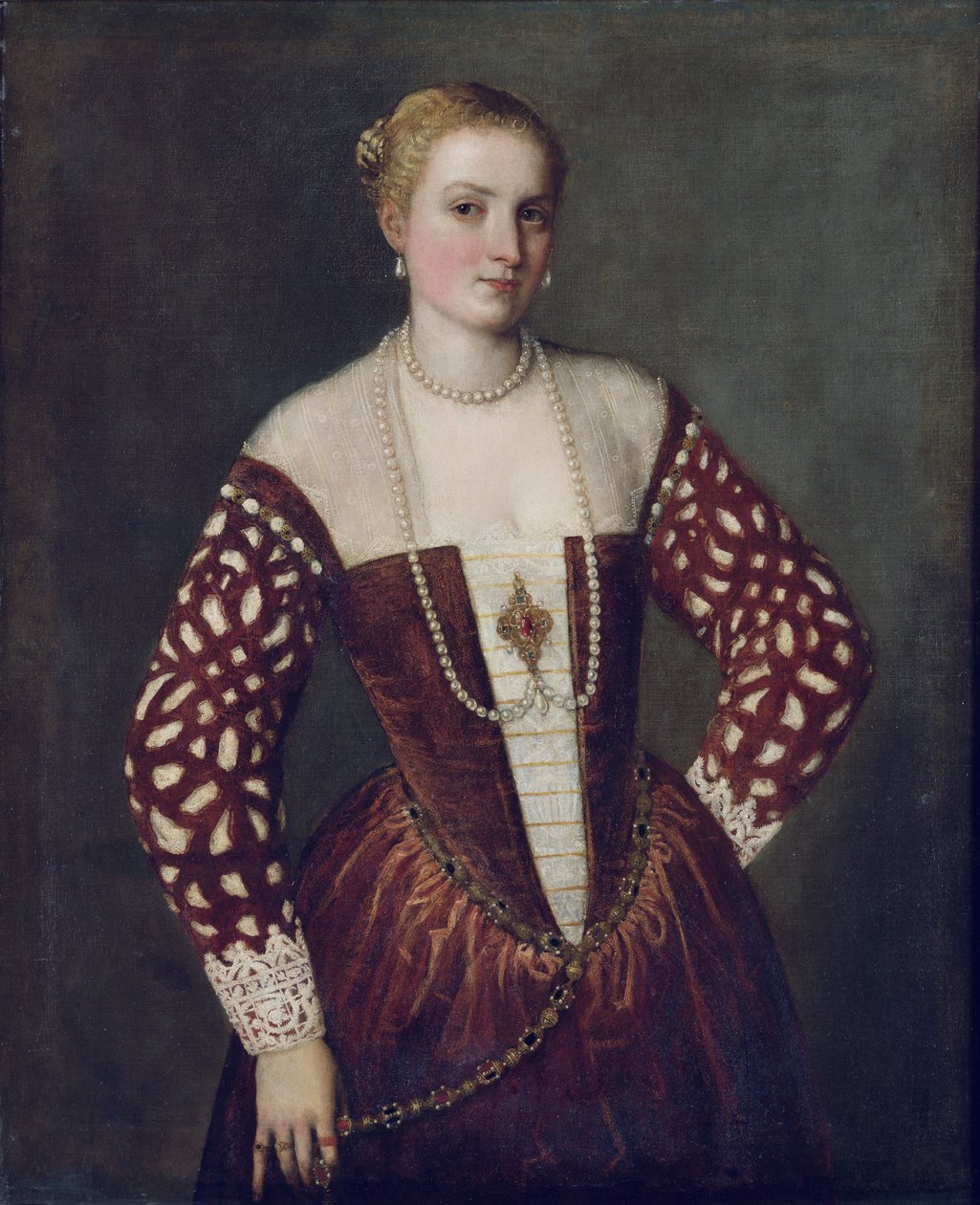 Retrato de una Mujer de Paolo Veronese