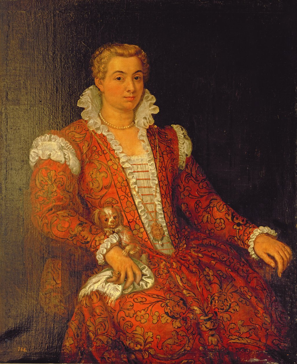 Retrato presumido de Livia Colonna (d.1552) de Paolo Veronese