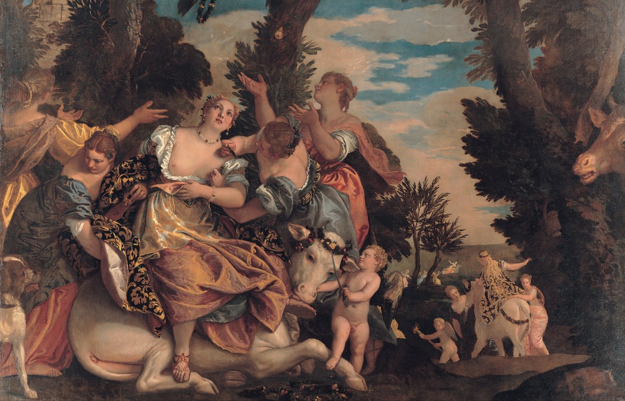 El Rapto de Europa de Paolo Veronese
