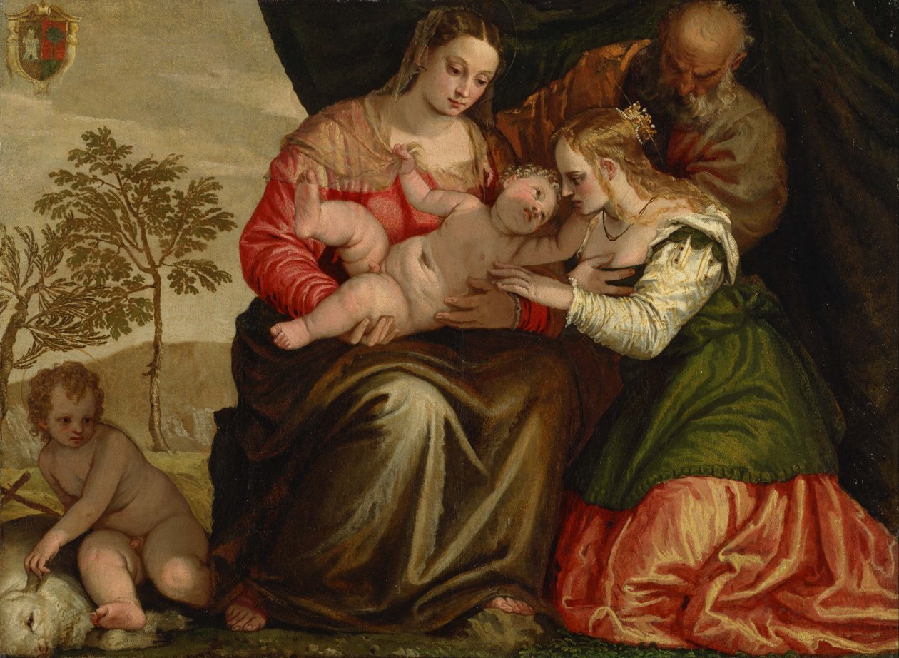 El matrimonio místico de Santa Catalina de Paolo Veronese