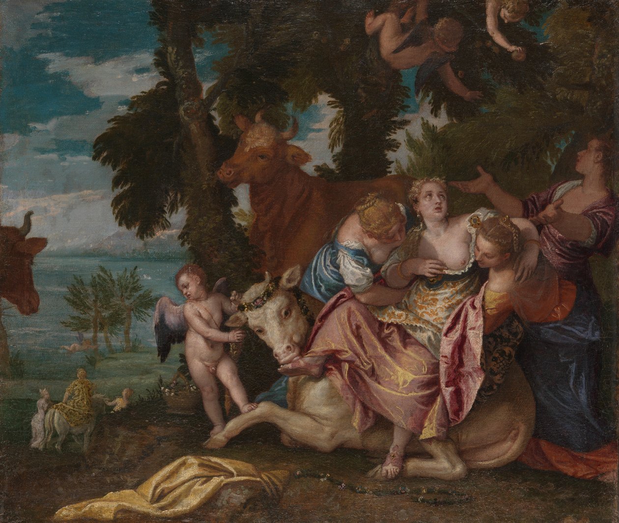 El rapto de Europa de Paolo Veronese