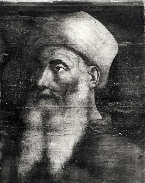 Cinco maestros del Renacimiento florentino, detalle de Paolo Uccello (1397-1475) de Paolo Uccello