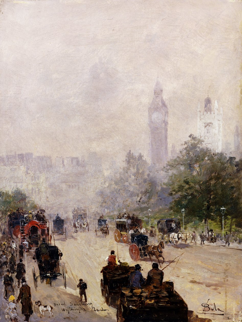 Broad Sanctuary, Westminster, Londres de Paolo Sala