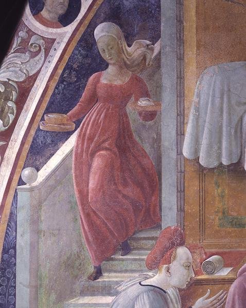 Nacimiento de la Virgen, de la Capilla de la Asunción de Paolo Uccello