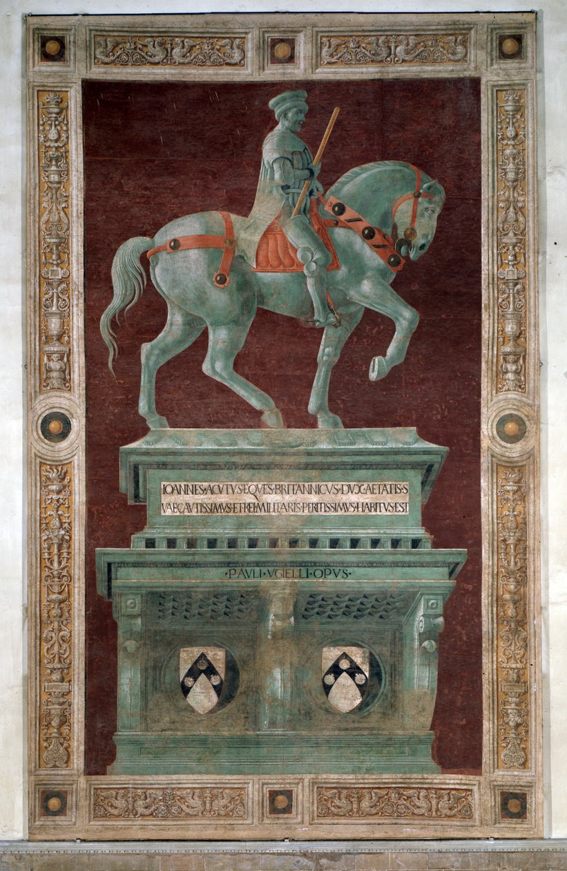 Monumento funerario a Sir John Hawkwood de Paolo Uccello