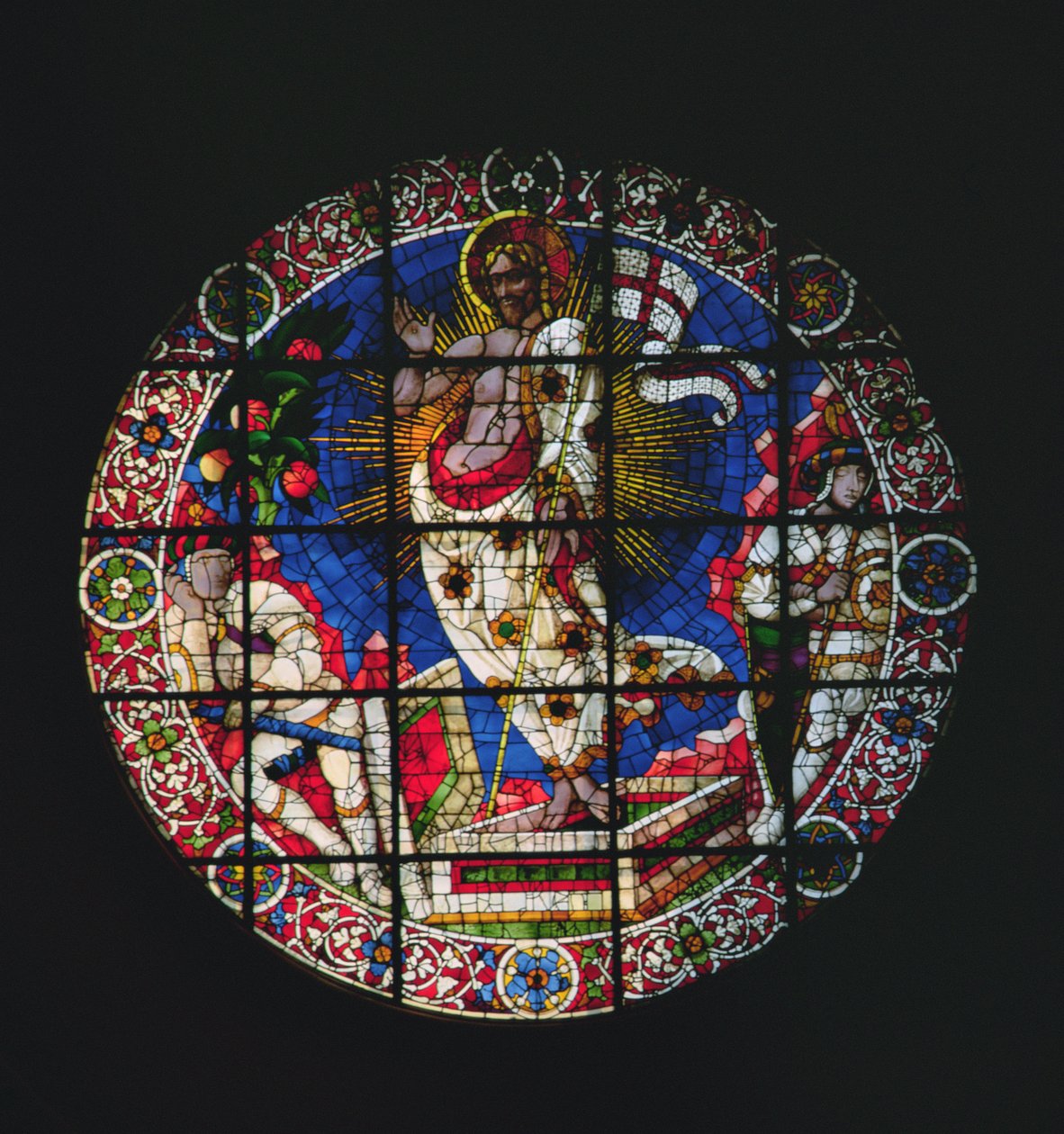 Óculo que representa La Resurrección, 1443 de Paolo Uccello
