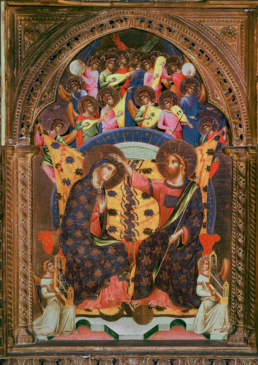 La Coronación de la Virgen de Paolo Veneziano