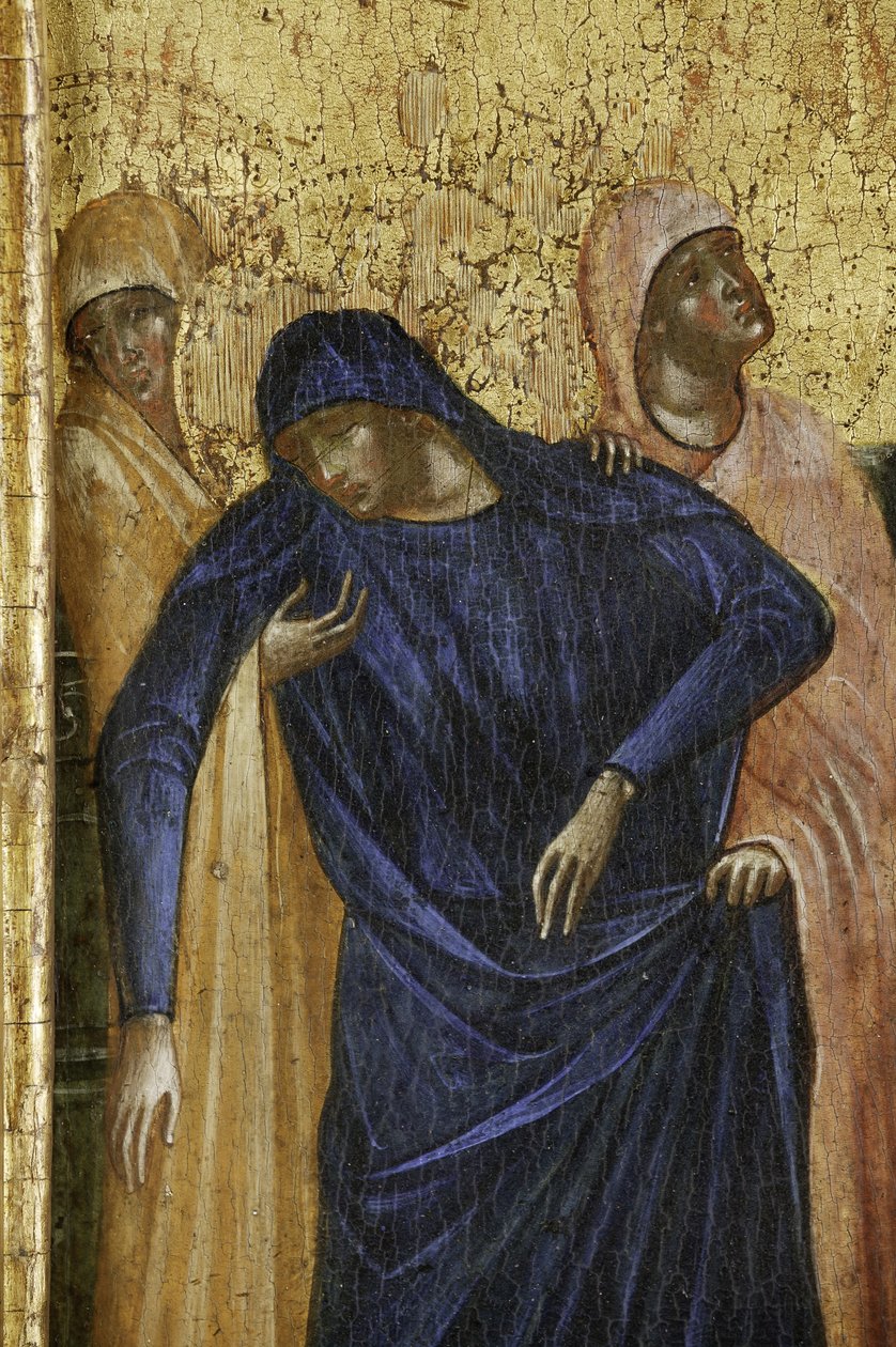 Virgen María, detalle del Políptico de la Crucifixión con Santos 1630100 de Paolo Veneziano