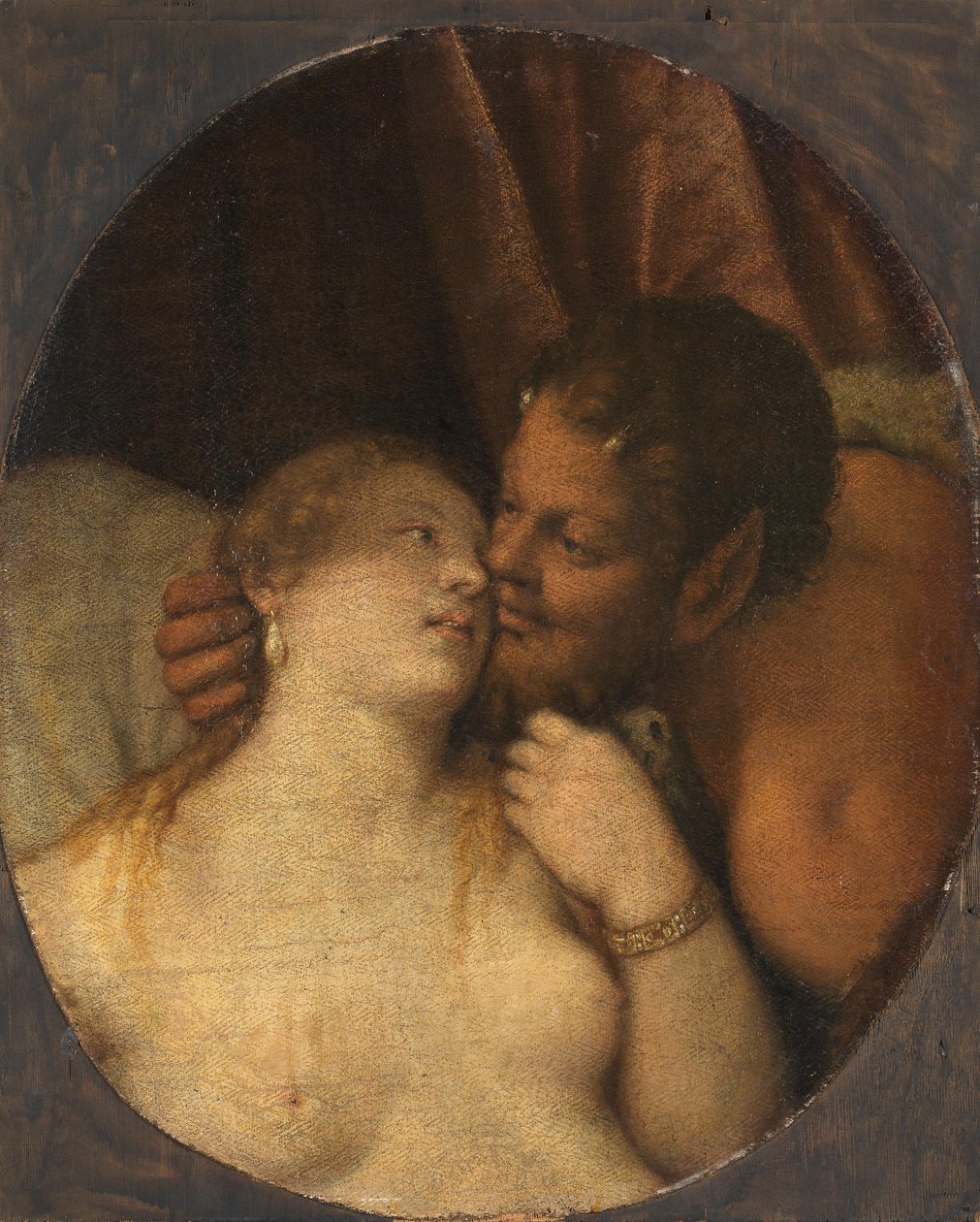 Júpiter y Antíope de Paolo Veronese