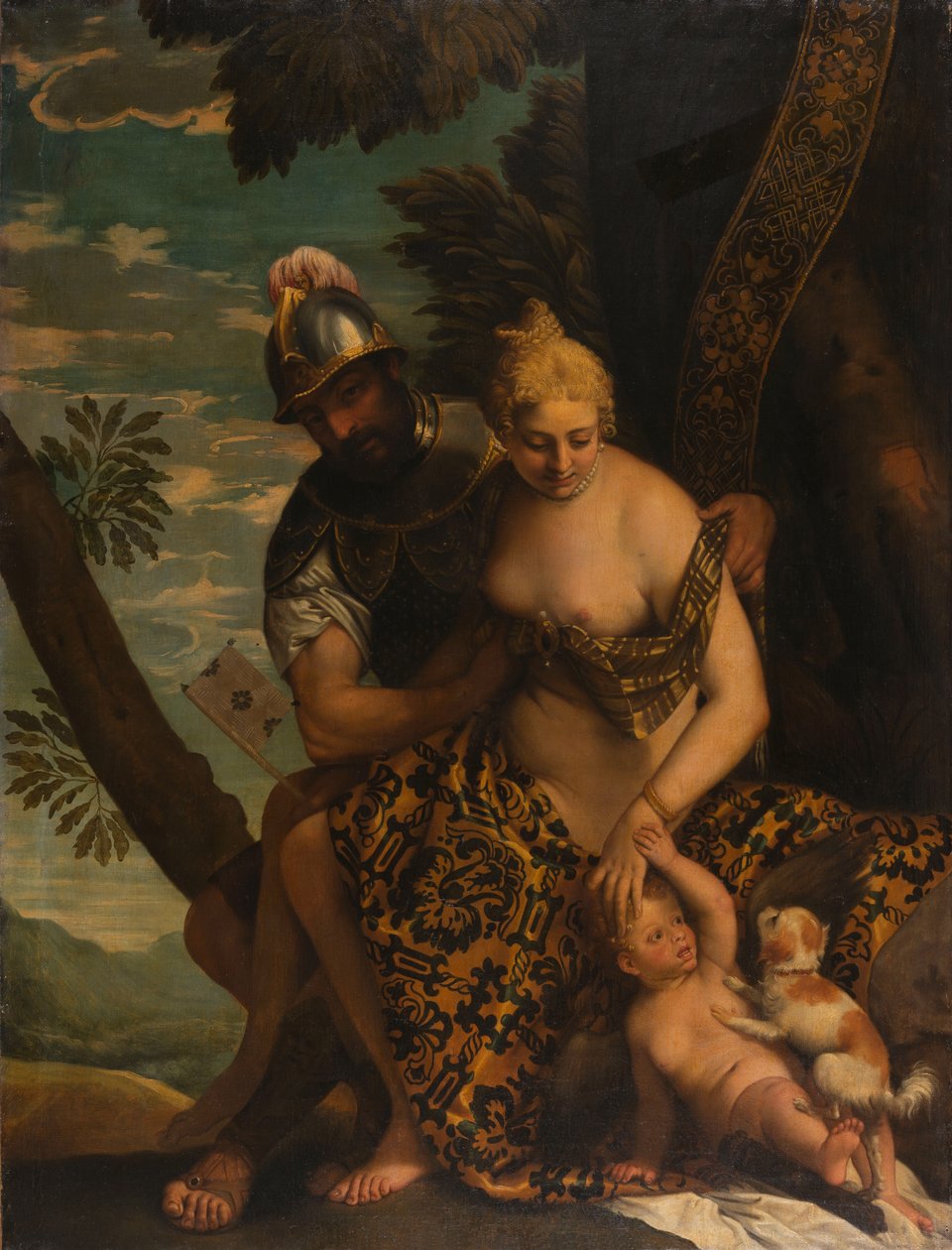 Marte y Venus de Paolo Veronese