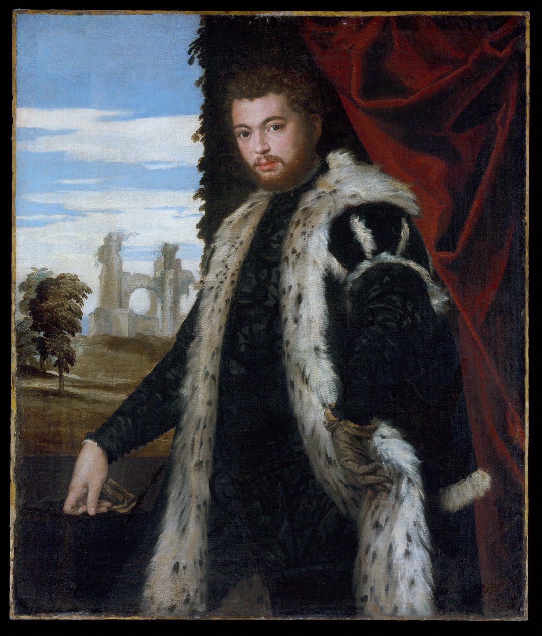 Retrato de un hombre de Paolo Veronese
