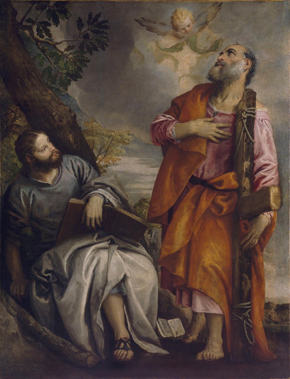 Los santos Felipe y Santiago el Menor de Paolo Veronese