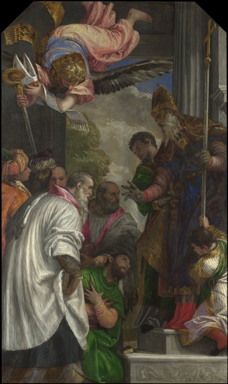La consagración de San Nicolás, 1562 de Paolo Veronese