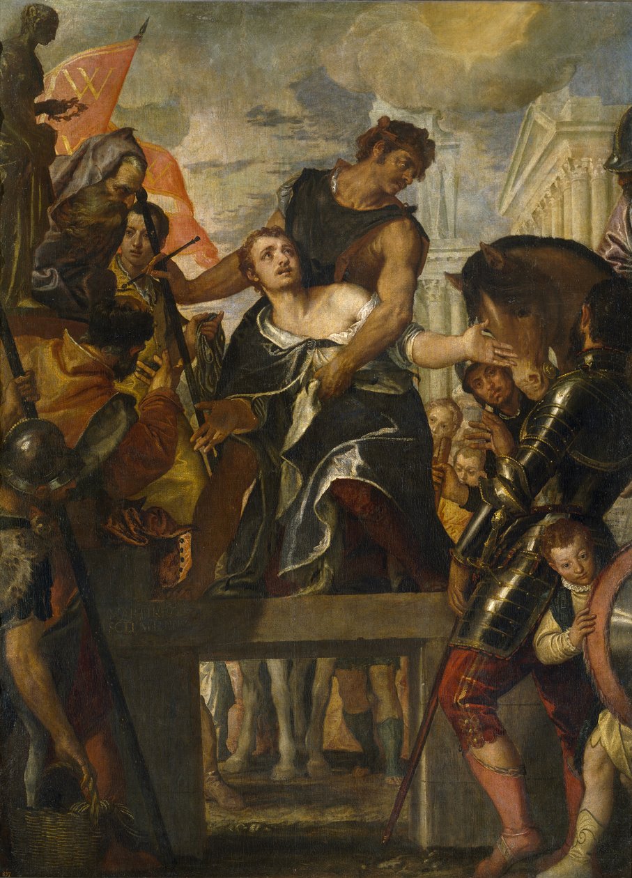 El martirio de San Menas de Paolo Veronese