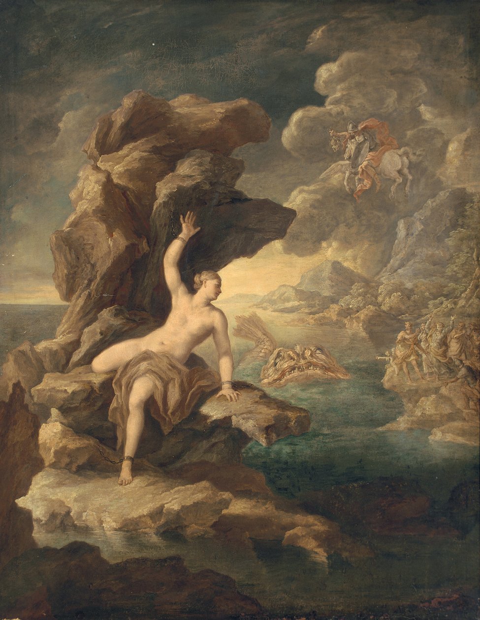 Perseo y Andrómeda de Paolo de Matteis