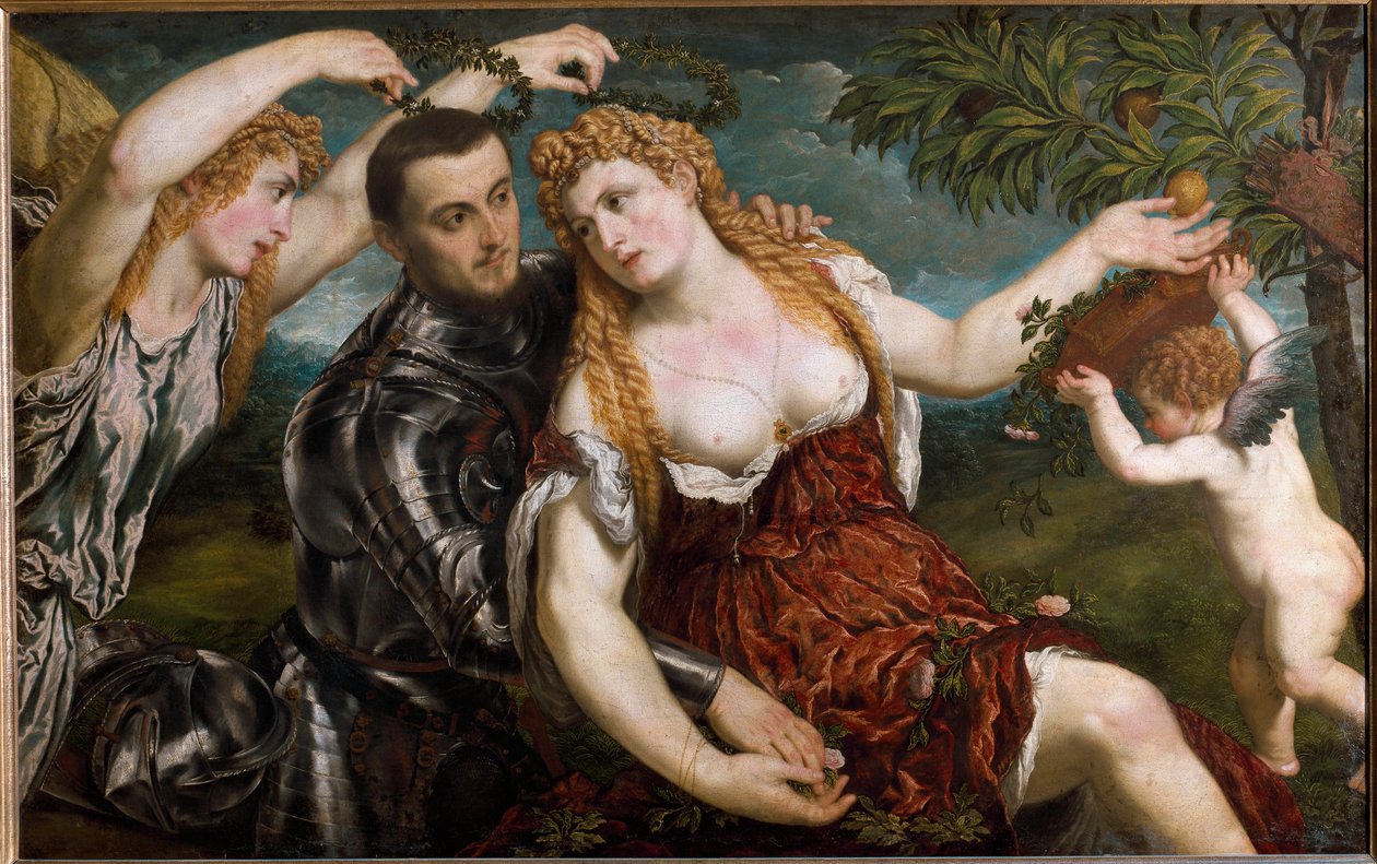 Alegoría de la Victoria de Paris Bordone
