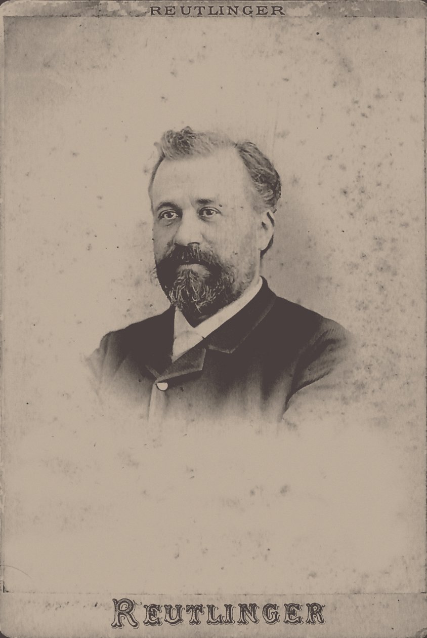 Retrato del Compositor Henri Maréchal de Paris . Photo studio Reutlinger