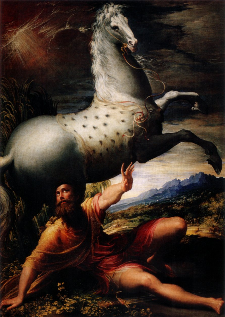 Conversión de San Pablo de Parmigianino