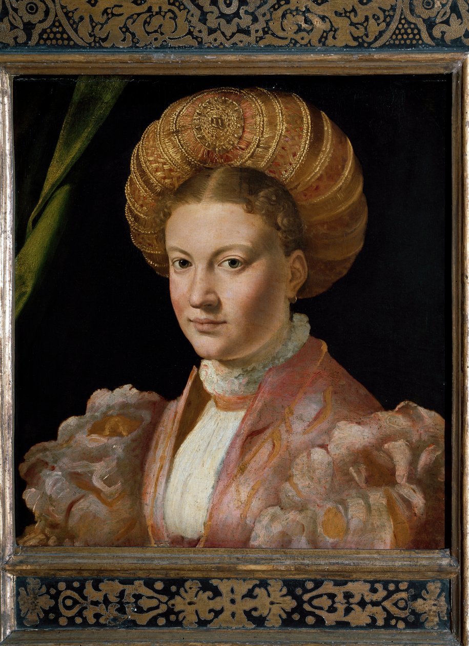 Retrato de una joven Condesa Gozzadini de Parmigianino