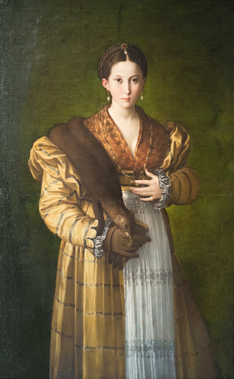 Retrato de una joven, Antea de Parmigianino (1503 40)