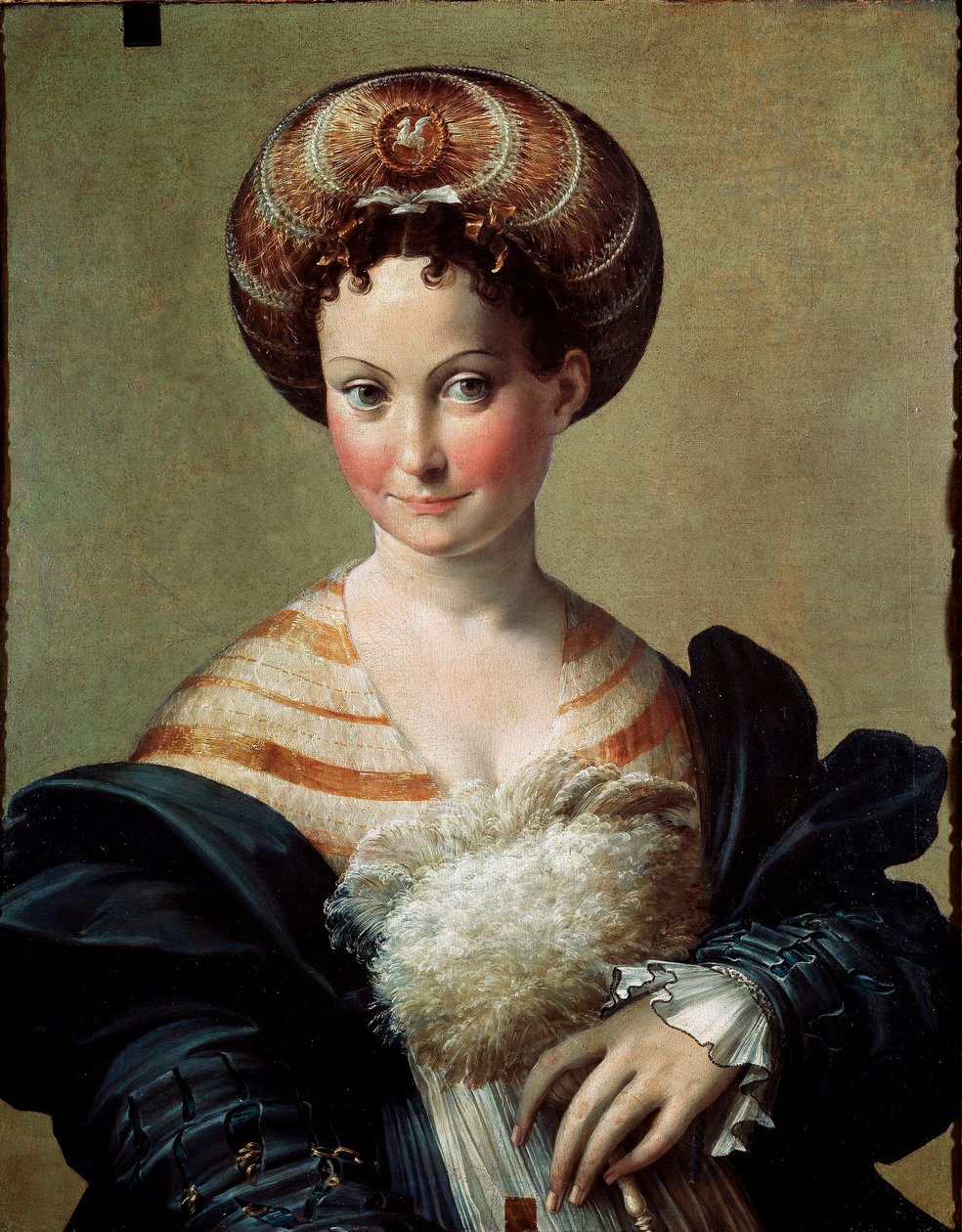 La favorita o esclava turca de Parmigianino