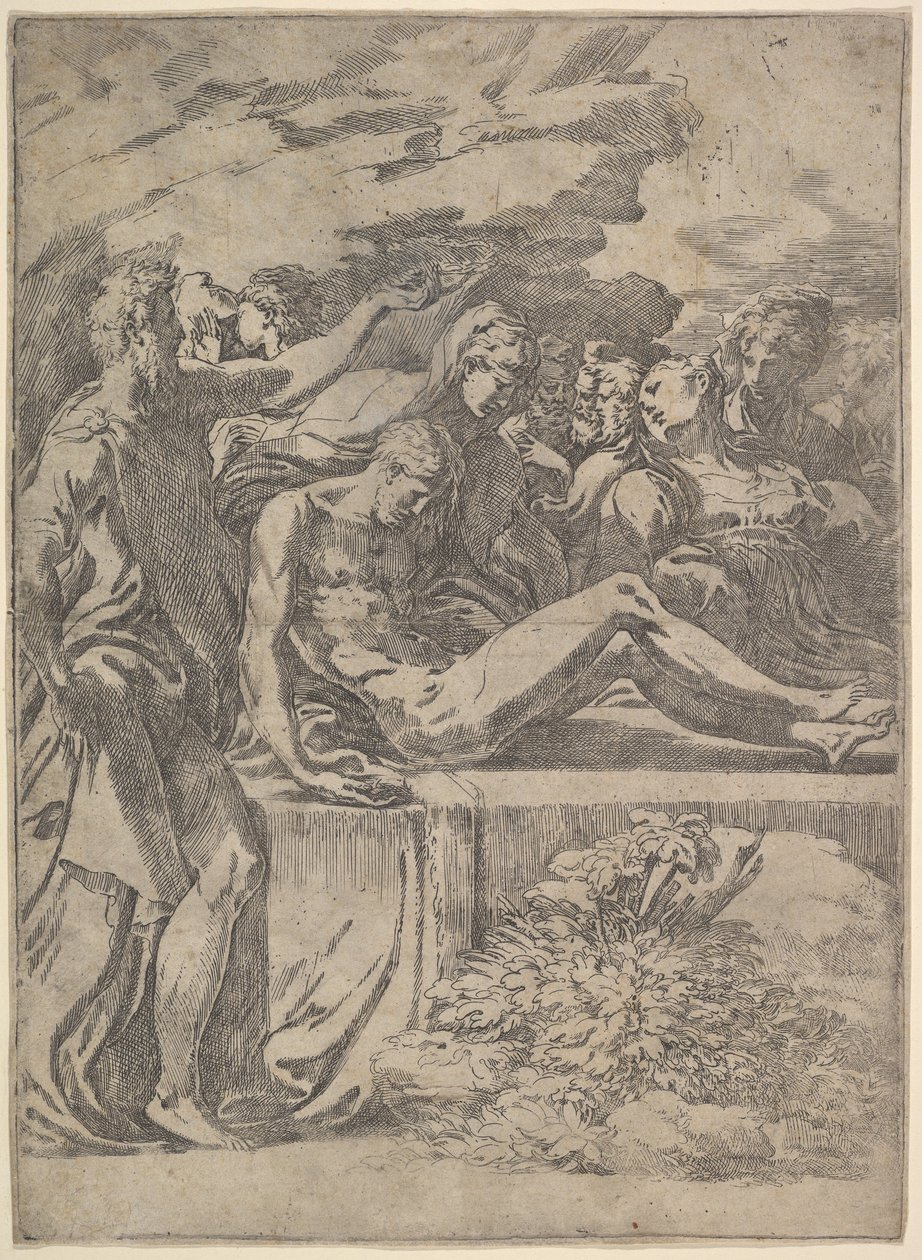 Entierro de Parmigianino