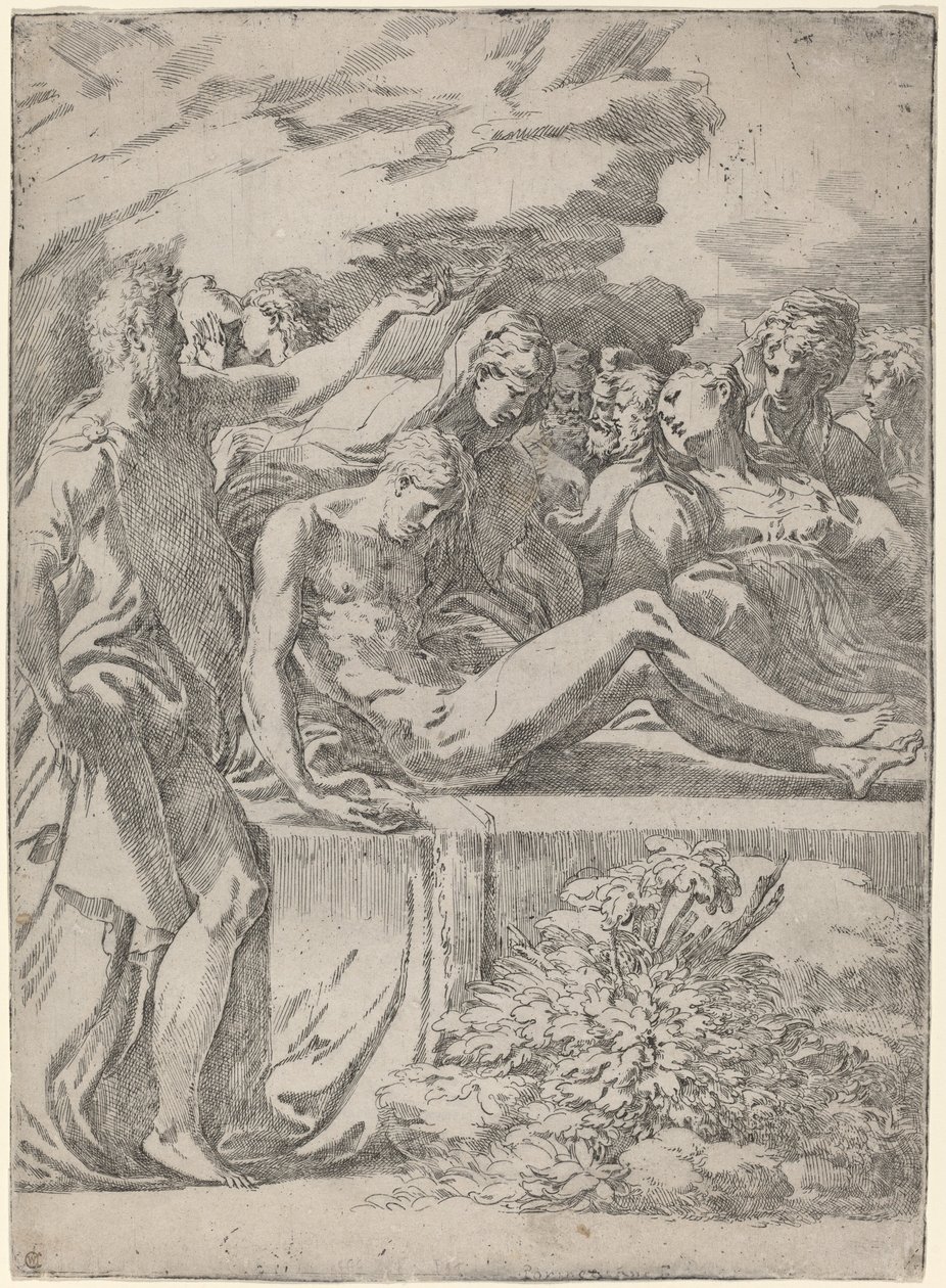 El entierro de Parmigianino