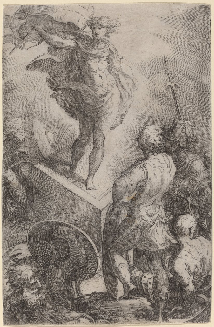 La Resurrección de Cristo de Parmigianino